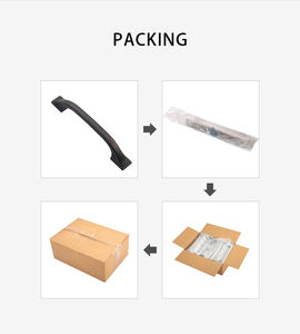 Tirador de armario de bronce frotado con aceite, herrajes para muebles de 76mm, tiradores de armario de tocador de 3 pulgadas 3616 - Product Image 4