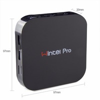 Mini PC Cheersfly de Alto Rendimiento Z8350 W8 Pro T8U para Negocios, 2.4GHz WIFI, BT4.0, LAN 100M, DDR3 2G 4G, Pantalla 4K, Nuevo, AU/US/EU/UK
