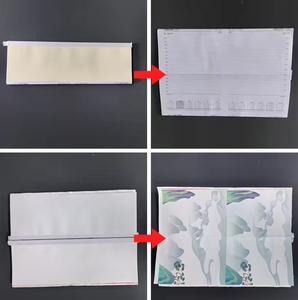 Hoàn toàn tự động Trường tập thể dục cuốn sách làm cho máy copybook nóng chảy keo ràng buộc cuốn sách cột sống Taping máy để làm cho máy tính xách tay - Product Image 6