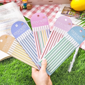 5 Packs 800 Sheet Creative Transparent PET <b>Memo</b> <b>Pad</b> Self-Adhesive Sticky Notes Planner Sticker School Supplies Notepad for - Product Image 5