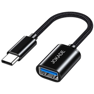 JOKADE USB-C To USB 3.0 <b>Adapter</b> Male To Female Converter Cable For Data Transfer And Charging - Product Image 1