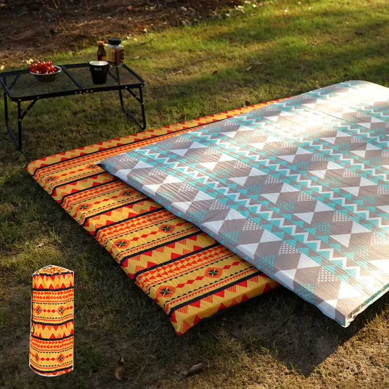 Zelf Opblaasbare Mat Outdoor Auto-Inflatie Camping Air Matras Verdikte Mat Voor Twee Persoon