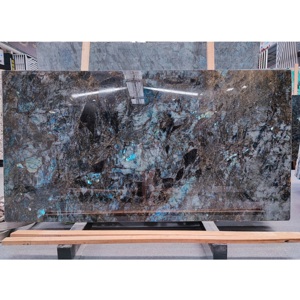 SH STONE <span class=keywords><strong>Pierre</strong></span> <span class=keywords><strong>De</strong></span> Luxe Naturelle Bleu Émeraude Labradorite Granit Émeraude Bleu Carreaux Dalle Labradorite <span class=keywords><strong>Bleue</strong></span> pour Villa - Product Image 1