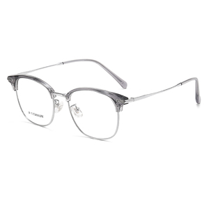 <span class=keywords><strong>Gafas</strong></span> <span class=keywords><strong>de</strong></span> Metal Delgadas y Elegantes con Diseño Retro Unisex 95057, Lentes Transparentes <span class=keywords><strong>de</strong></span> Alta Calidad, <span class=keywords><strong>Gafas</strong></span> <span class=keywords><strong>de</strong></span> Lectura Modernas y a la Moda - Product Image 3