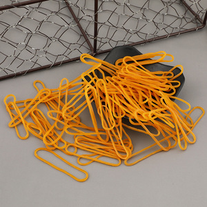 Élastiques en caoutchouc naturel 38cm plats pour attacher l'argent, durables, origine Vietnam - Product Image 3