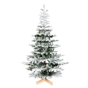 Arbre de Noël artificiel moderne avec lumières préinstallées, flocons de neige artificiels blancs, vente en gros personnalisée - Product Image 3