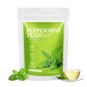 Tisane alla Menta Verde in Bustine Private Label 100% Biologica per il Supporto della Digestione, Alito Fresco e Aumento di Energia - Product Image 1