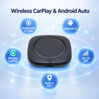 Android 13 8 Core Smart Carplay Ai Box Kompatibel untuk Sistem Tesla AMD 2022 Wireless Carplay Box Mendukung youtube netflix
