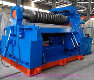 W12NC-10*2200 four à carneau ondulé faisant la machine pour l'industrie des chaudières, laminoir à cintrer les plaques - Product Image 6