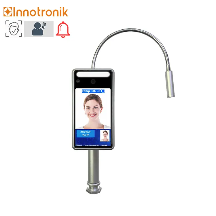 Innotronik Body Automatic Face Recognition Temperature AI Access Control Face Recognition Thermal Camera