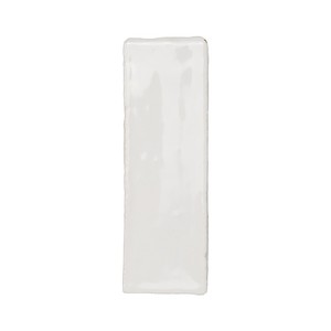 Piastrella Vitri Bianca 5x15 Cm Smaltata con Bordi Irregolari Spessore 10 Mm - Product Image 1