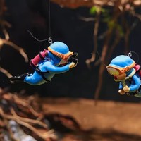 Jeneca, superventas, pecera, acuario, paisaje decorativo, accesorios flotantes, buzo de resina, estatuas pequeñas creativas