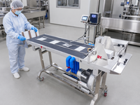 Système d'alimentation automatique à friction haute vitesse iFeeder 220V pour la séparation des sachets d'emballage flexible, le codage et le comptage par lots