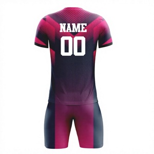 ชุดเสื้อฟุตบอลแบบอัจฉริยะไล่ระดับสีชุด2025ปรับแต่งเครื่องแบบฟุตบอลเสื้อเจอร์ซีย์ฟุตบอลว่างเปล่า - Product Image 2