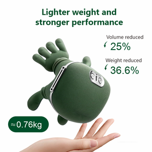 Huangtai Massagegerät für Nacken mit Echtem Handmassage-Effekt, Shiatsu-Massage, Elektrisch, mit Stoffbezug, für Schultern - Product Image 4