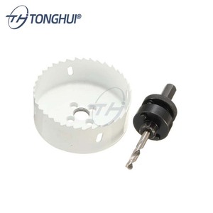16-400mm Bi-<strong>metal</strong> Hole Saw Cutter Tool M42 Bi-<strong>metal</strong> <strong>Holesaw</strong> with Triangle Shank for Cutting <strong>Metal</strong> Plastic Wood - Product Image 4