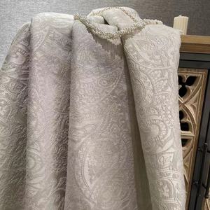 Xinlan, cortinas opacas blancas de lujo, extralargas, 100%, cortinas opacas con aislamiento térmico, cortinas con ojales - Product Image 5
