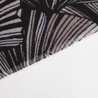 Nouveau foulard en velours polyester de style européen et américain avec franges, cache-cou chaud pour femme, automne-hiver, 90x180cm, motif géométrique