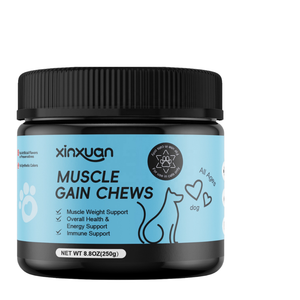 Articulation de la hanche personnalisée à mâcher doux pour chiens Supplément de soins de santé pour animaux de compagnie Glucosamine Chondroïtine Curcuma MSM Soulage la douleur - Product Image 3