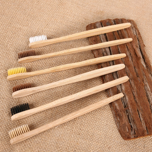 Kit de brosse à dents en bambou bio écologique pour adulte, ensemble cosmétique, orale, nouveau modèle, hôtel - Product Image 4