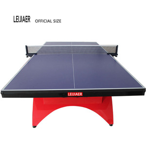 Mesa <span class=keywords><strong>de</strong></span> Tenis <span class=keywords><strong>de</strong></span> Mesa Plegable Doble Leijiaer 2038, Mesa <span class=keywords><strong>de</strong></span> <span class=keywords><strong>Ping</strong></span> <span class=keywords><strong>Pong</strong></span> Profesional/<span class=keywords><strong>Oficial</strong></span> para Competición, Resistente al Agua para Exteriores - Product Image 1