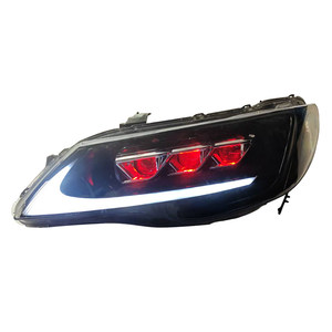 Conjunto de Faros Delanteros de 12 V para Honda Civic FD2 2012-2015, Luces de Circulación Diurna LED, Señales de Giro Fluidas - Product Image 5