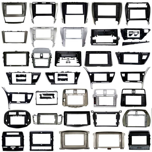 Wholesale ODM Automotive Navigation Bracket Wire Harness Android Car Audio Stereo Radio Dash Frame Panel Kits