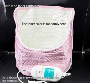 Gorro de calentamiento y secado con aceite, Gorro de calentamiento eléctrico trasero extendido, Gorro de cuero PU, Gorro de cuidado, Gorro de evaporación - Product Image 6