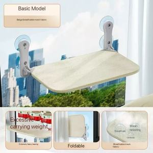 Hamaca para gatos, ventana, ventosa, cama de cristal, estante colgante para tomar el sol, balcón, cama para gatos, rascador para tomar el sol, siesta, árboles para gatos - Product Image 4