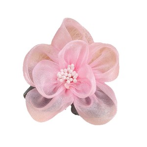 Yupu Fabric <b>Flower</b> Hair Accessories Handmade Organza Chiffon For Clothing Shoes Bags Wedding Gift - Product Image 5