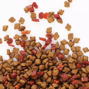 Aperitivos OEM ODM de fábrica al por mayor para perros y gatos, 1kg, 2,5 kg, 10kg, comida seca nutricional completa para perros con cubos de carne, comida para mascotas para perros - Product Image 2