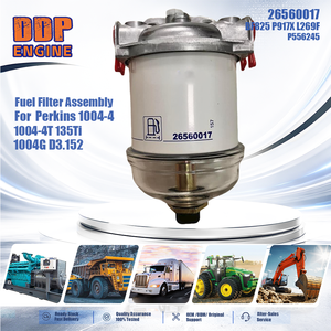ชุดกรองน้ำมันเชื้อเพลิง 26560017 BF825 P917X L269F P556245 สำหรับ Perkins 1004-4 1004-4T 135Ti 1004G D3.152 - Product Image 2