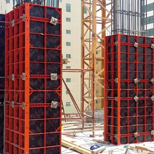 Chine Fabricant Soutenant Construction Cadre Colonne Béton Acier Coffrage Q235 Moule En Acier Support Simple Côté - Product Image 3