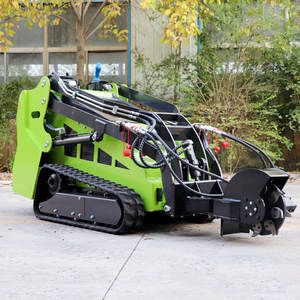 لودر زاحف صغير مع آلة طحن جذوع الأشجار بمحرك هوندا يعمل بالبنزين معتمد من CE وEPA ويورو 5 عالي الكفاءة - Product Image 3