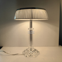 Lámparas de Mesa de Cristal de Cuarzo, Luces de Mesa de Lujo para el Hogar, Cristal de Roca