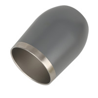 Offre spéciale, gobelets à café personnalisés à double paroi sous vide, gobelets à vin de 12oz en acier inoxydable à revêtement en poudre avec couvercles