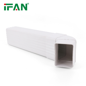 IFAN usine résistance écologique sans fondu 100% nouveau PVC <span class=keywords><strong>collecteur</strong></span> <span class=keywords><strong>d</strong></span>'<span class=keywords><strong>eau</strong></span> <span class=keywords><strong>de</strong></span> <span class=keywords><strong>pluie</strong></span> Drainage <span class=keywords><strong>gouttière</strong></span> tuyau <span class=keywords><strong>de</strong></span> descente accessoires - Product Image 4