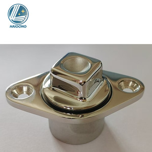 Tapón de Drenaje de Acero Inoxidable 316 con Diseño de Diamante, Accesorio para Casco de Barco, Herraje Marino - Product Image 4