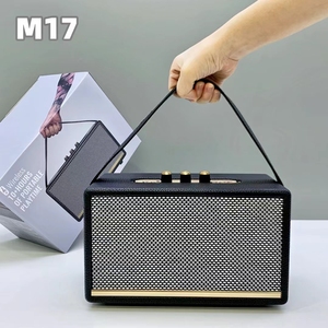 2024 New M17 Phong Cách Bán Cũng Retro Phong Cách Cổ Điển 30W Công Suất Cao Màu Xanh Răng Loa Không Dây Nhà Loa Siêu Trầm Loa Ngoài Trời - Product Image 5