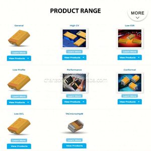 Condensateur au tantale T356M476K035AT, composant traversant (THT), 47 µF, 10 %, 35 V, 800 mΩ - Product Image 2