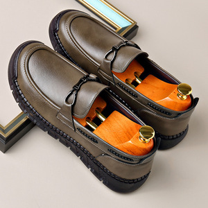 Mocassins pour hommes, tailles 45, 46, 47, 48, chaussures décontractées à enfiler, semelle en caoutchouc, talon bas, confortables pour le sport, fabriqués à Wenzhou - Product Image 3