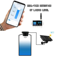 Controlador Inteligente de Nivel de Tanque en Oferta con Sensor Solar, Pantalla LCD Impermeable IP67 para Monitoreo de Tanques de Agua, Aceite y Combustible