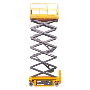 Plataforma de Trabajo Aérea XG1412DC, Elevador de Brazo Automático de 14 m, Elevador de Tijera Móvil Eléctrico Hidráulico en Venta - Product Image 1