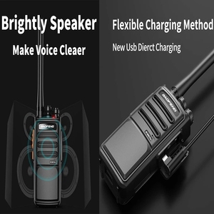Radio bidirectionnelle portable Baofeng BF-888SPLUS édition haut de gamme UHF 400-470 MHz 16 canaux Walike Walkie 5W avec batteries incluses - Product Image 2