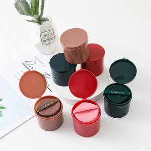 <b>Small</b> cylinder air <b>cushion</b> puff fruit pie puff double-sided air <b>cushion</b> puff pineapple pie egg yolk pie puff - Product Image 2