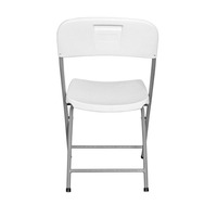 Chaises pliantes en acrylique en gros, mobilier de jardin moderne, chaise de fête extérieure, chaise pliante en plastique pour événements, table