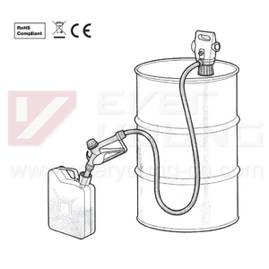 Pompe à tambour électrique à transfert Adblue avec adaptateur <span class=keywords><strong>AC</strong></span>/<span class=keywords><strong>DC</strong></span> pompe à baril IBC pour distributeur DEF - Product Image 4