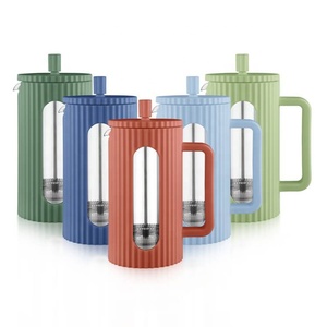 12 OZ 0.35L <strong>Cafeteria</strong> Prensa Francesa French <strong>Press</strong> Coffee Maker Borosilicate Glass BPA-Free Plastic Tea Coffee <strong>Press</strong> - Product Image 5