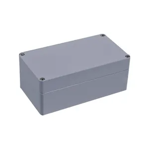 Extruded die cast aluminium enclosure waterproof PCB holder junction box for electronics