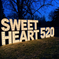 Lettres lumineuses en métal OH BABY de 3 et 4 pieds pour la décoration de la chambre d'enfant, révélation du sexe, mariages, anniversaires, publicité, centres commerciaux et événements